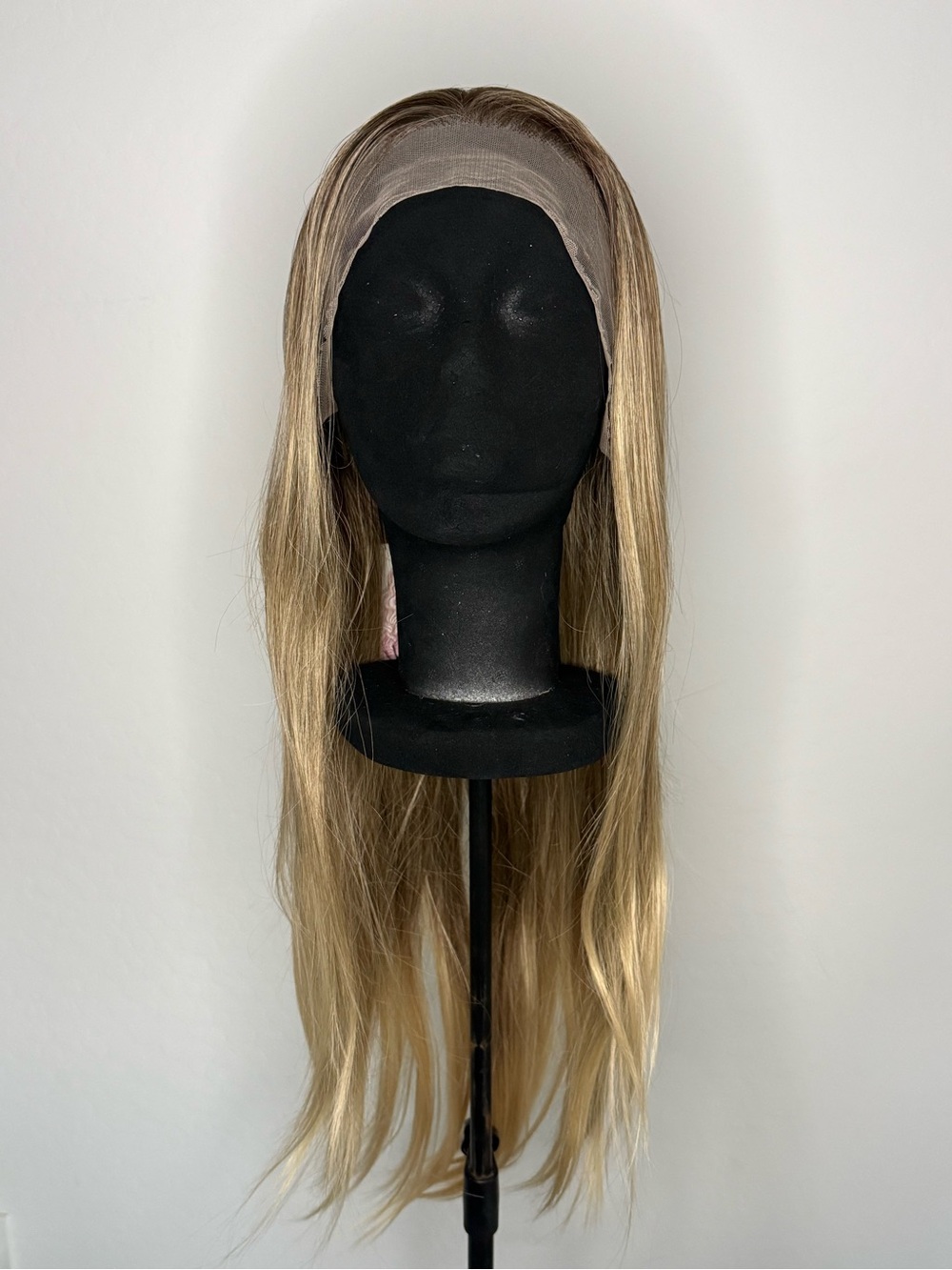 Blonde Straight Front Lace Wig